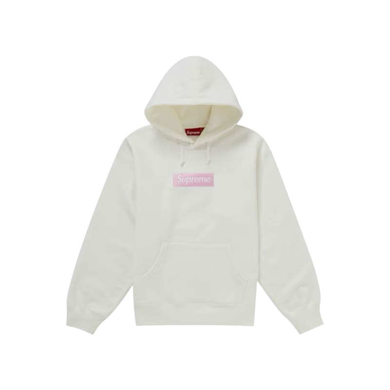 Supreme Box Logo Hoodie White FW25