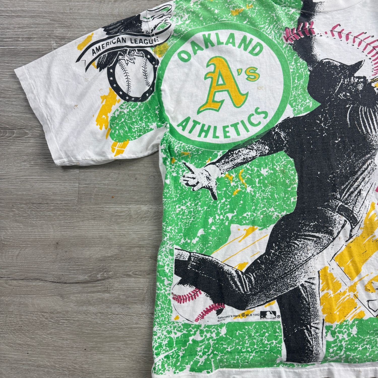 1992 Saturday's Hero Oakland A's AOP