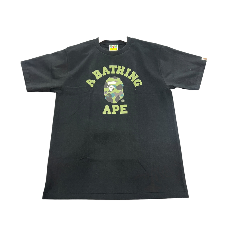 BAPE ABC Camo Tee Green