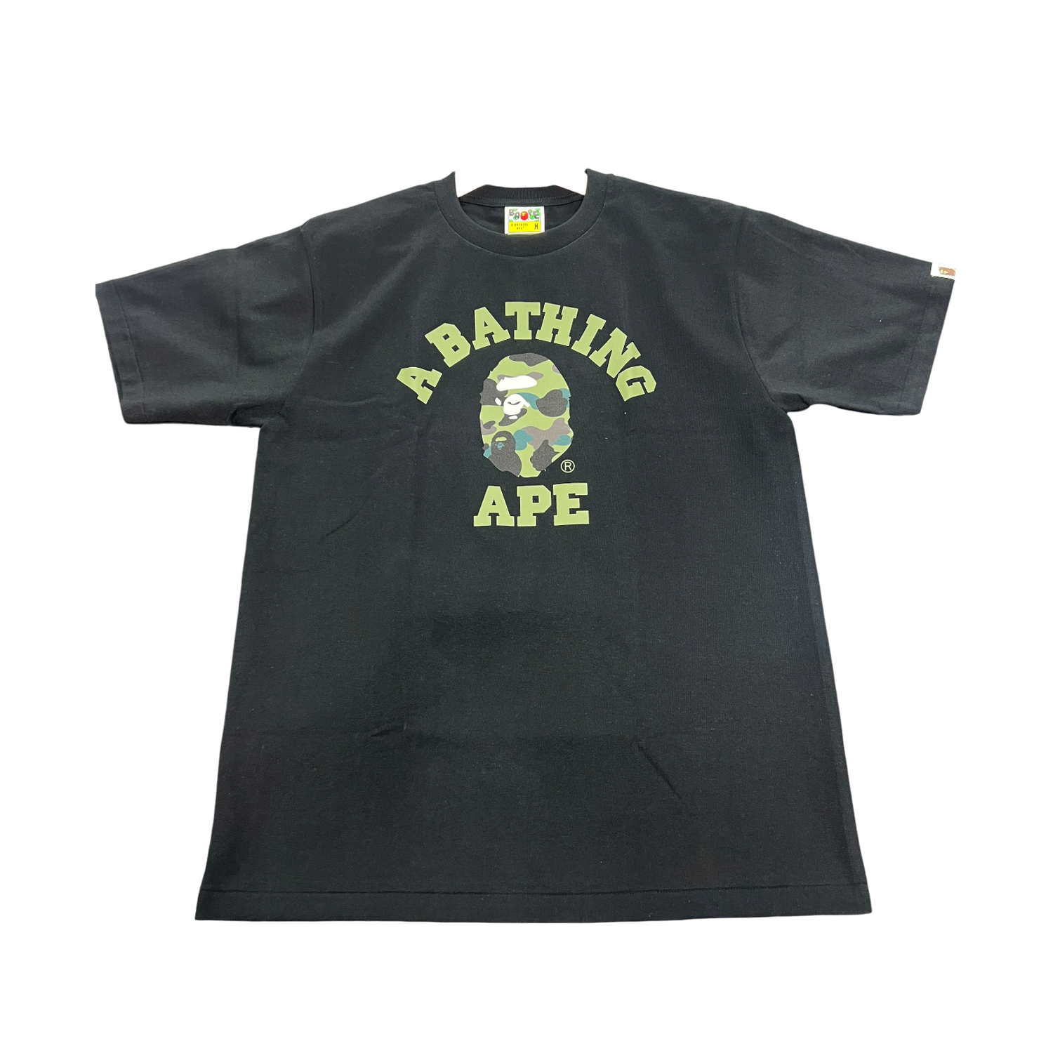 BAPE ABC Camo Tee Green, Size: M