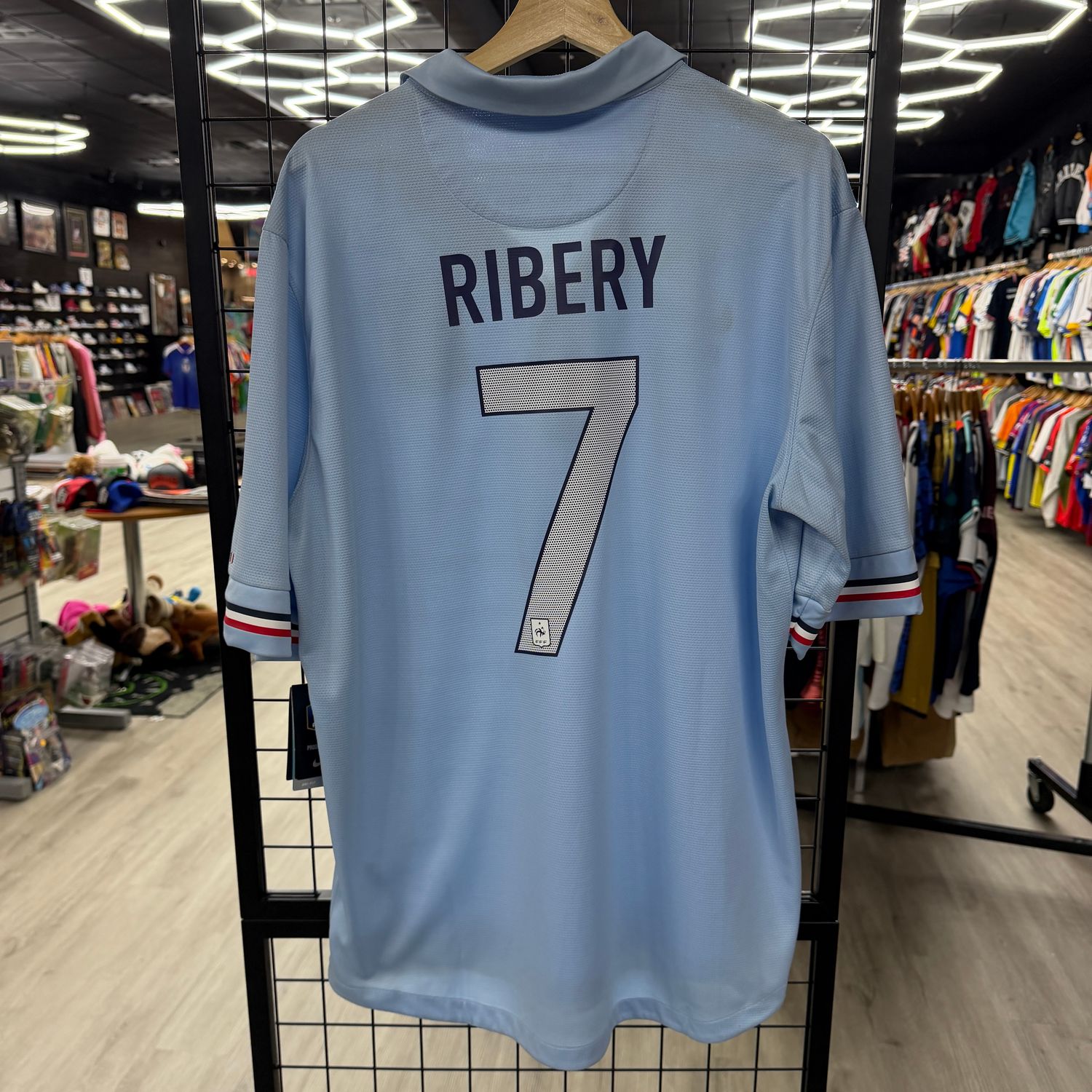 13/14 France Away Ribery Soccer Jersey