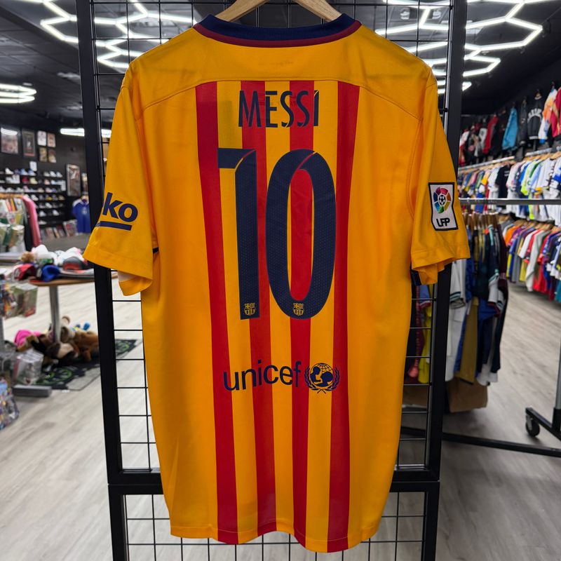 15/16 Nike FC Barcelona Away Messi