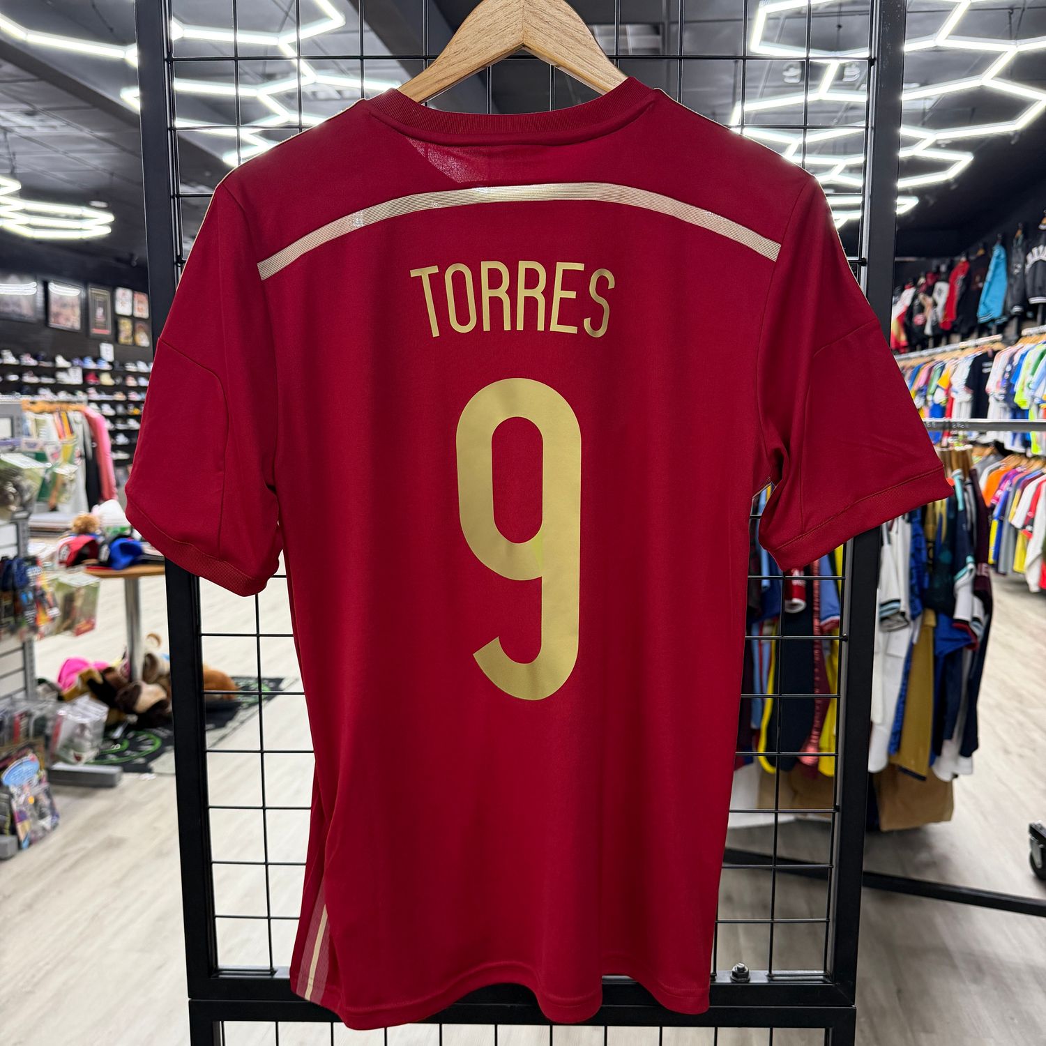 14/15 Adidas Spain Home Torres