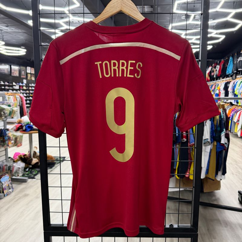 14/15 Adidas Spain Home Torres
