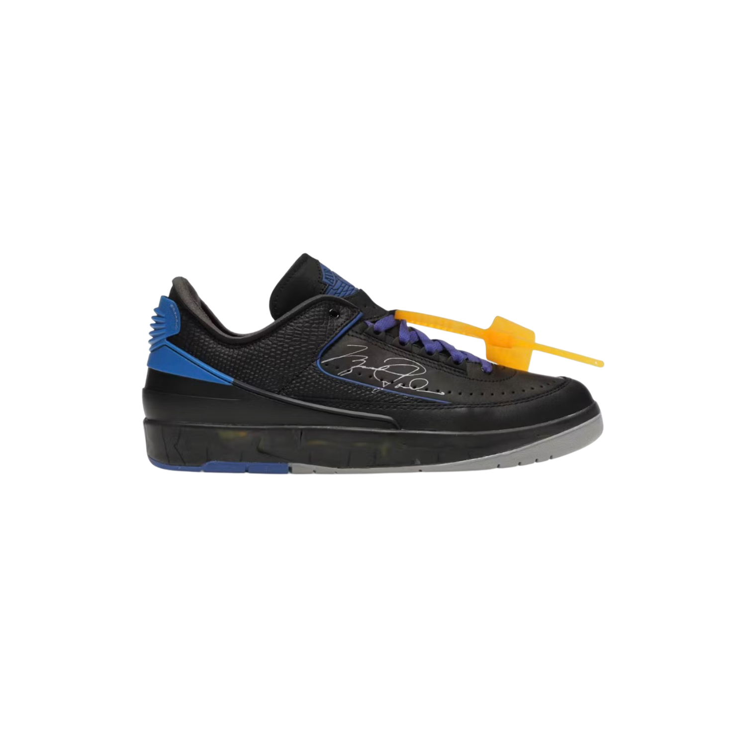 AJ2 Off White Black Blue JR, Size: 10.5M