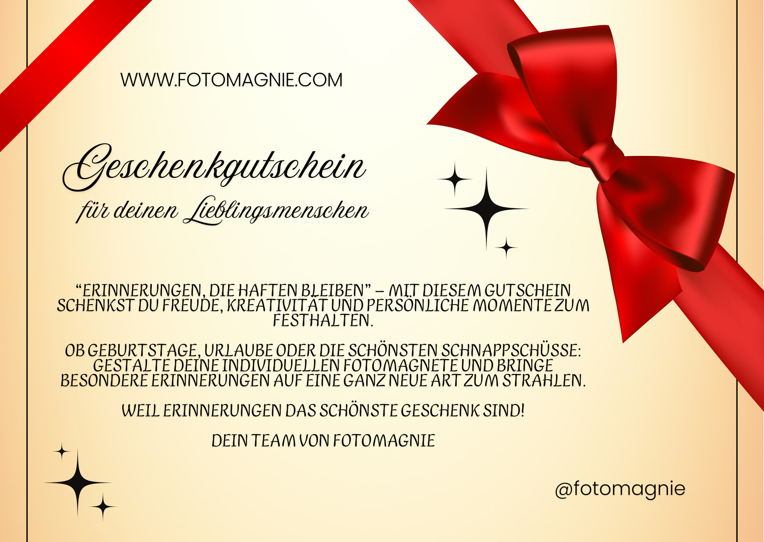 Geschenkgutschein