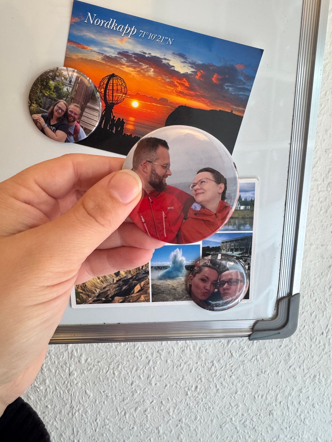 6 runde Magnete mit deinen Fotos (59mm)