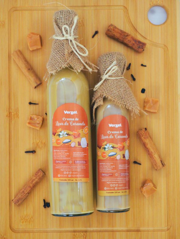 Crema de licor de caramelo
