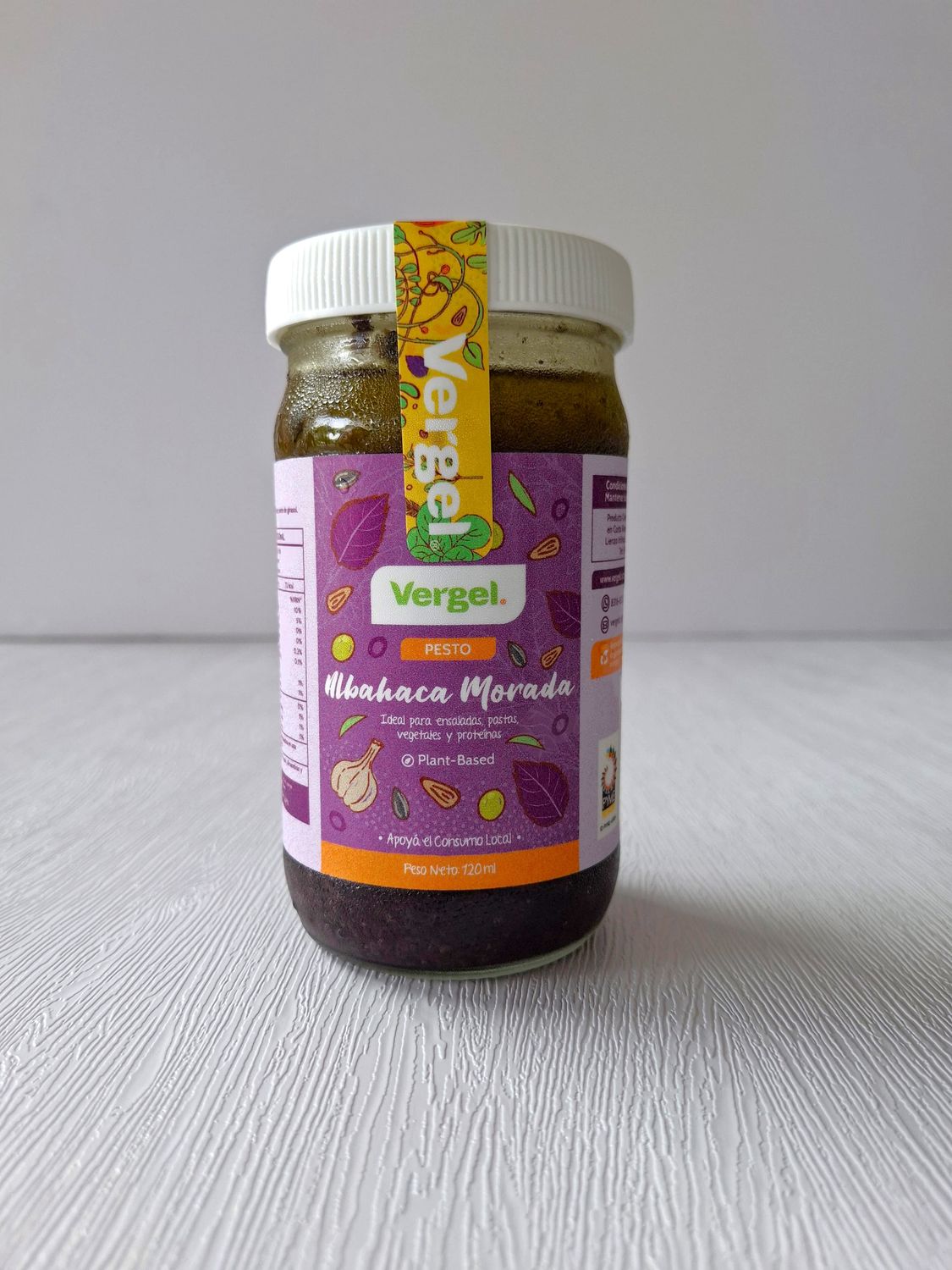 Pesto Albahaca Morada