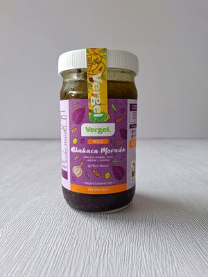 Pesto Albahaca Morada