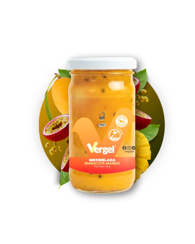 Mermelada Maracuya Mango Naranja