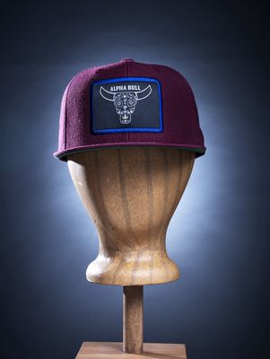 Alpha Bull 20 Something Hat (Maroon)