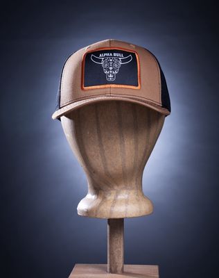 Alpha Bull Back 40 Hat (Brown)