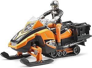 63101 Snowmobile w Driver