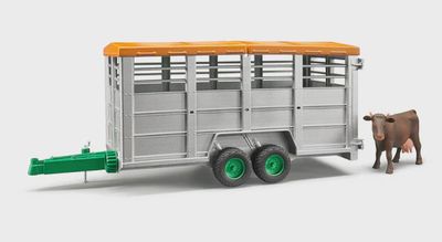 02227 Livestock Trailer w Cow