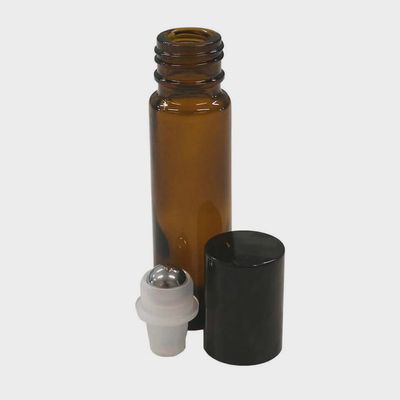 Amber Glass Roll-on Bottle