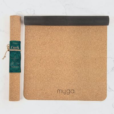 Cork/Rubber Yoga Mat