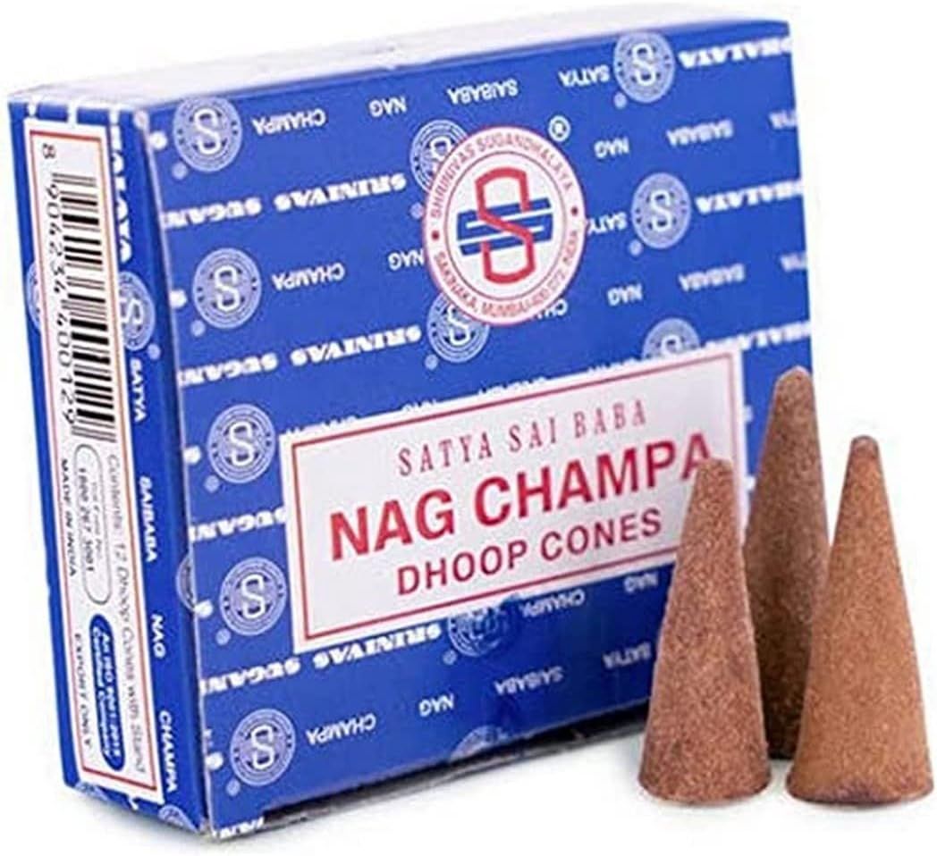 Satya Sai Baba Dhoop Cone Incense, Type: Nag Champa