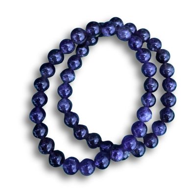 Amethyst Beaded Bracelet