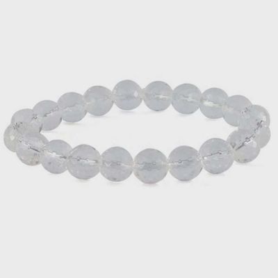 Clear Quartz Beaded Bracelet