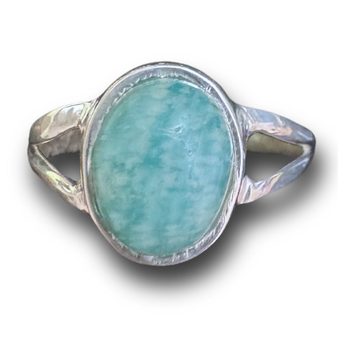 Amazonite Sterling Silver Ring (6)