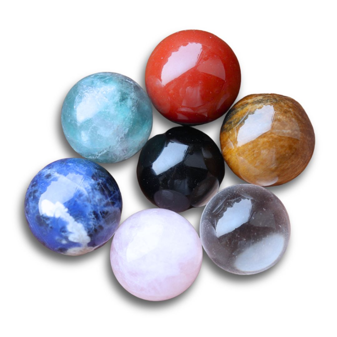 Small Crystal Spheres (1-1.5" dia)