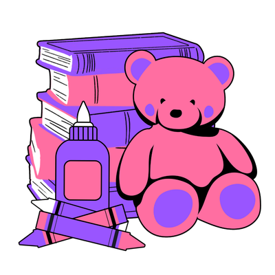 books, crafts & toys