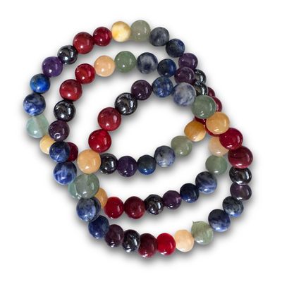 7 Chakras Beaded Bracelet