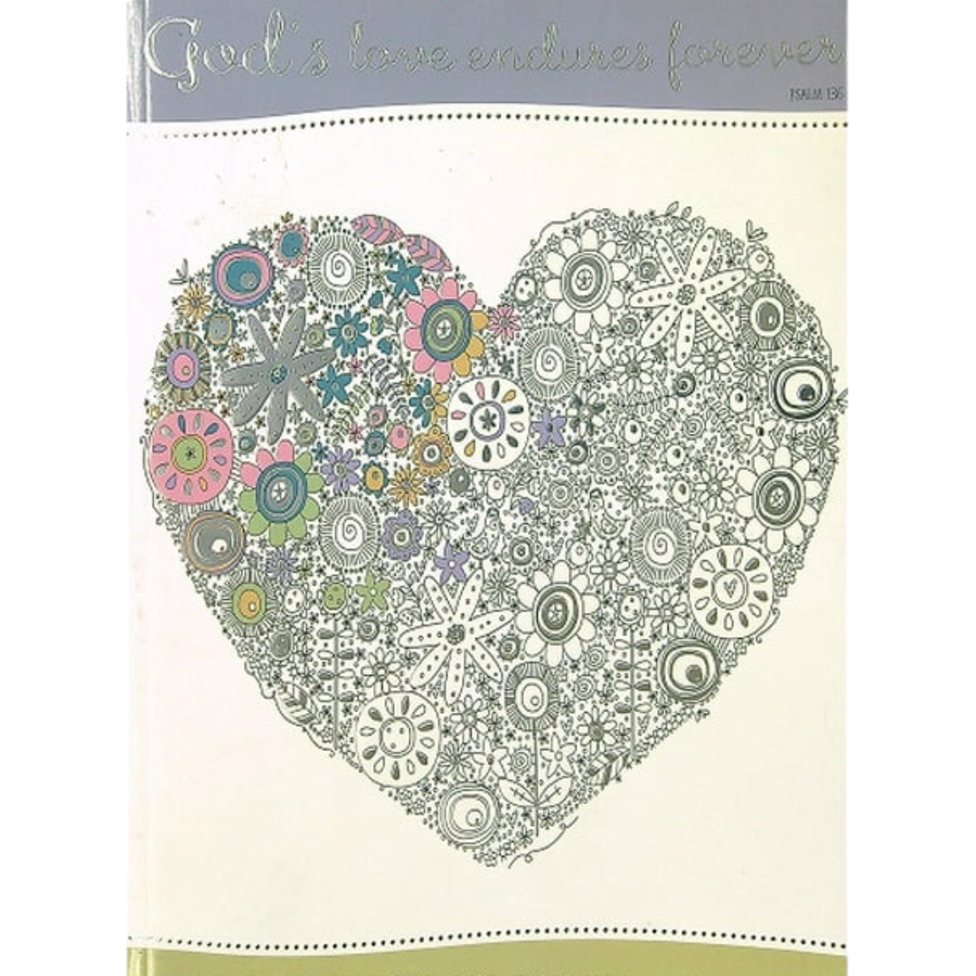 God's Love Endures Forever Coloring Book
