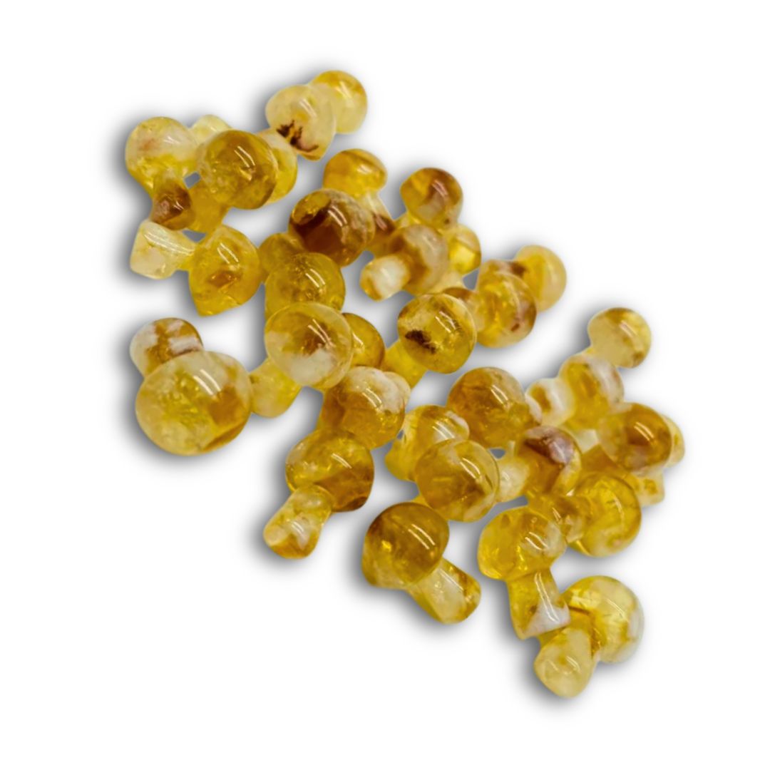 Crystal Clear Mini Mushroom, Type: Amethyst