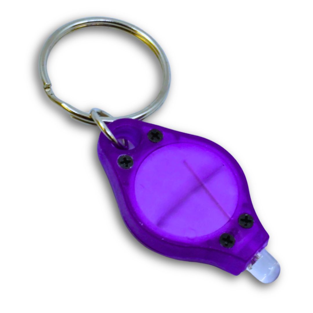 Keychain UV Light, Colour: Purple