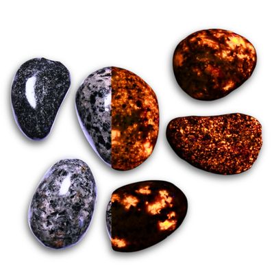 Yooperlite Polished Stones (UV Reactive)