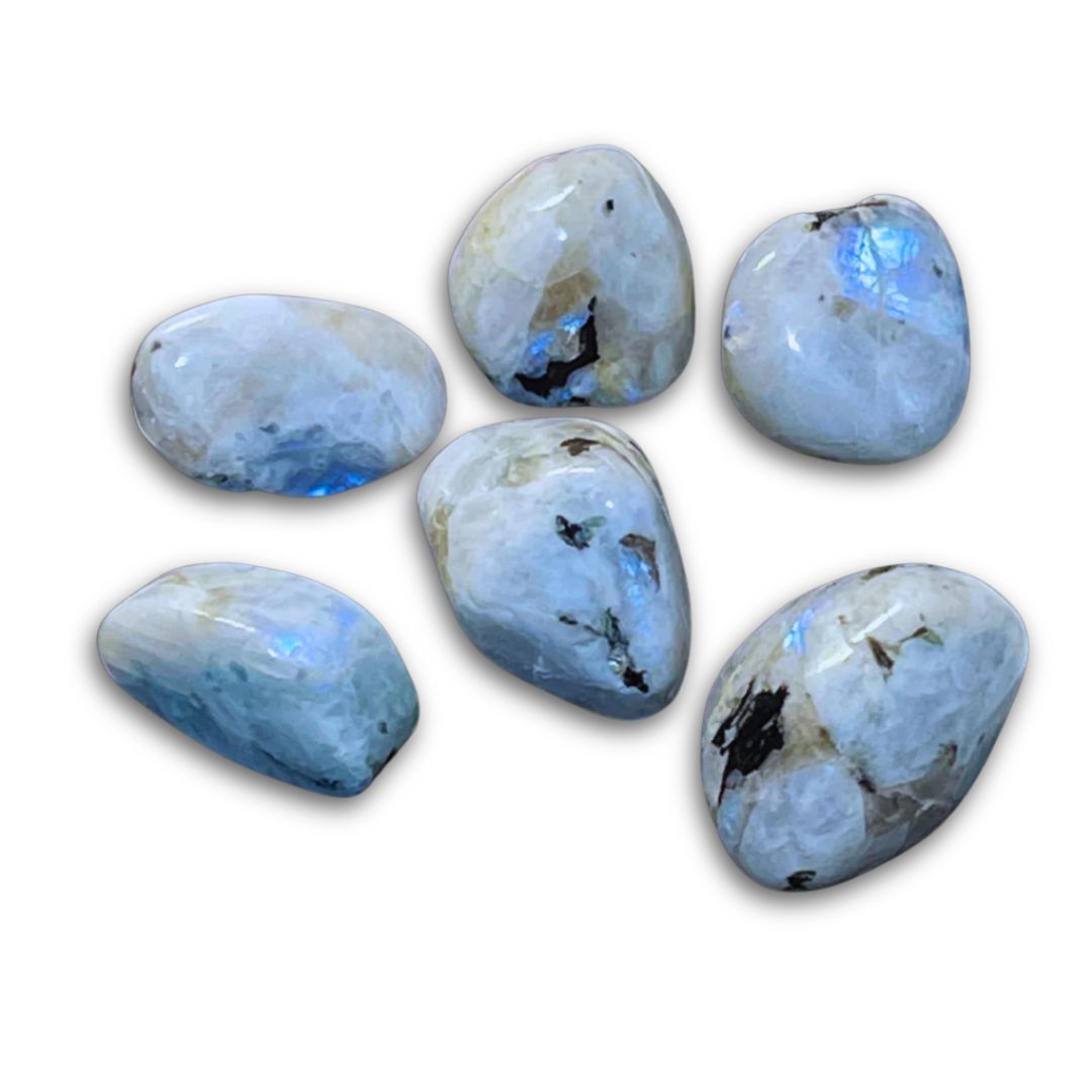 Rainbow Moonstone Polished