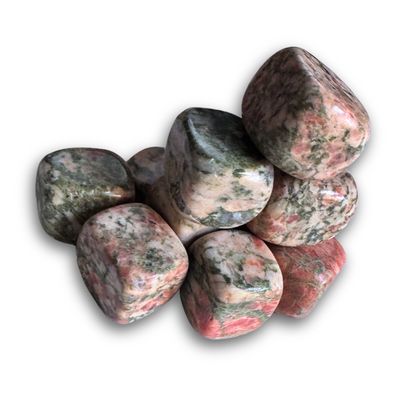 Unakite Polished Stones