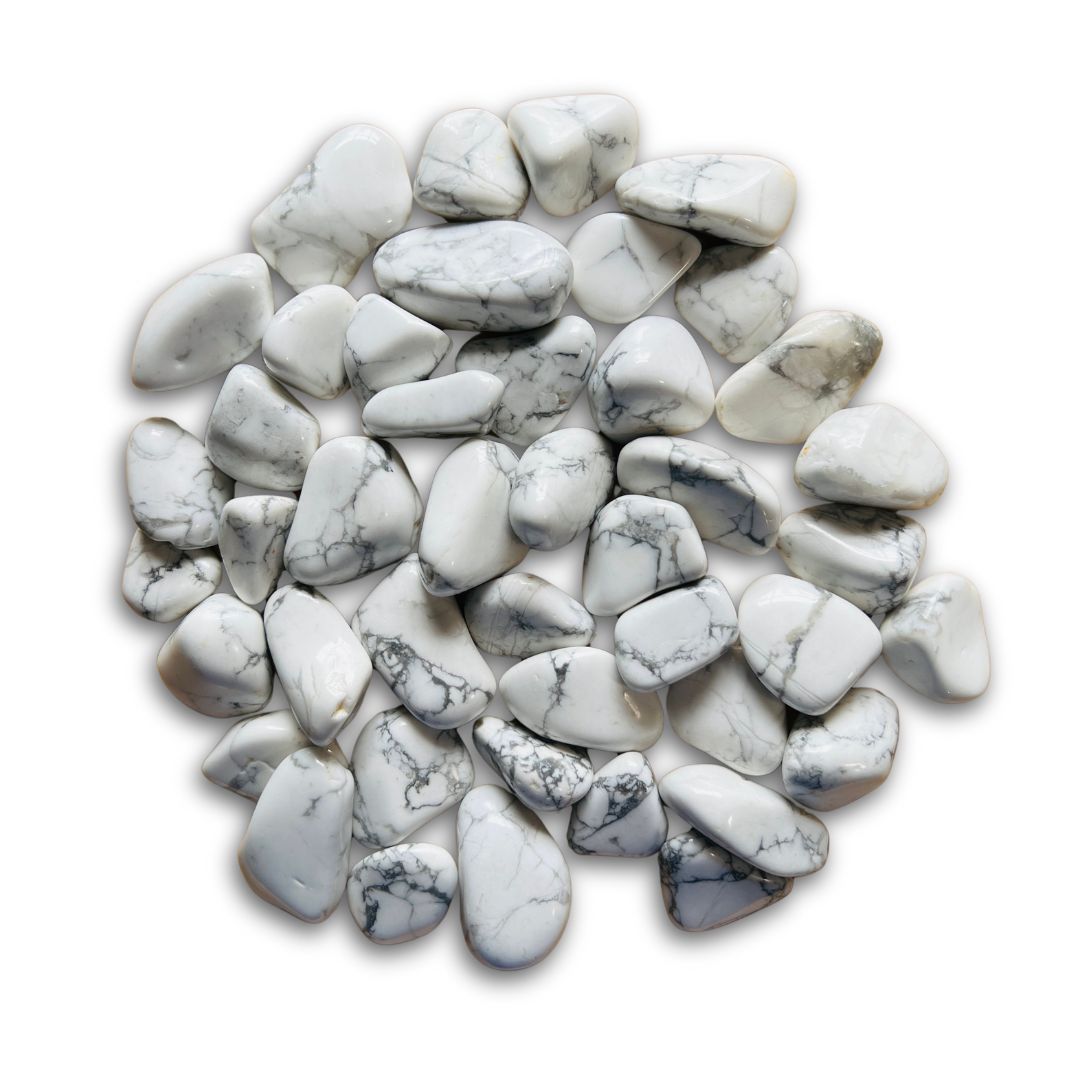 Howlite Polished Stones