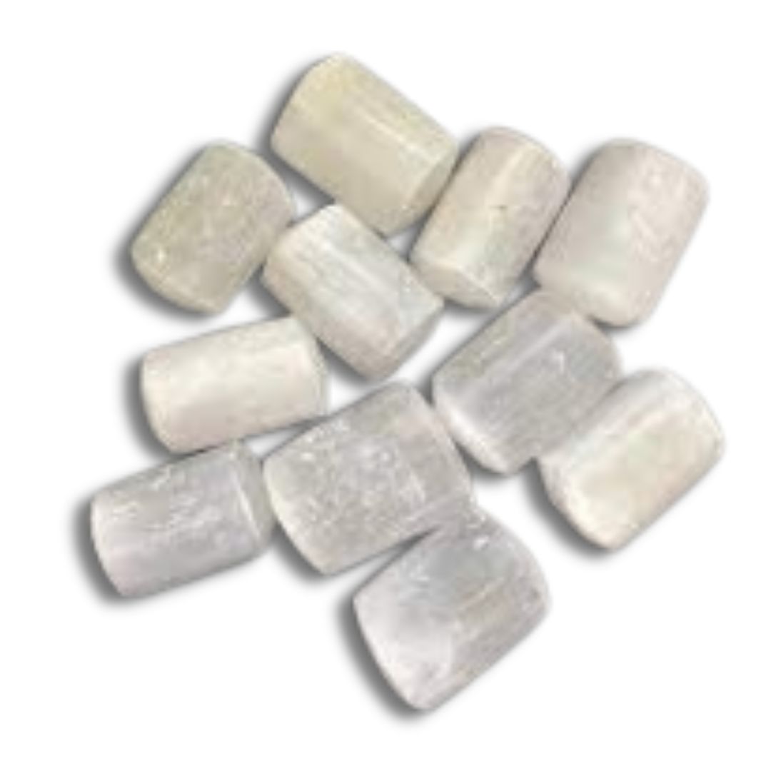 Selenite Polished Stones