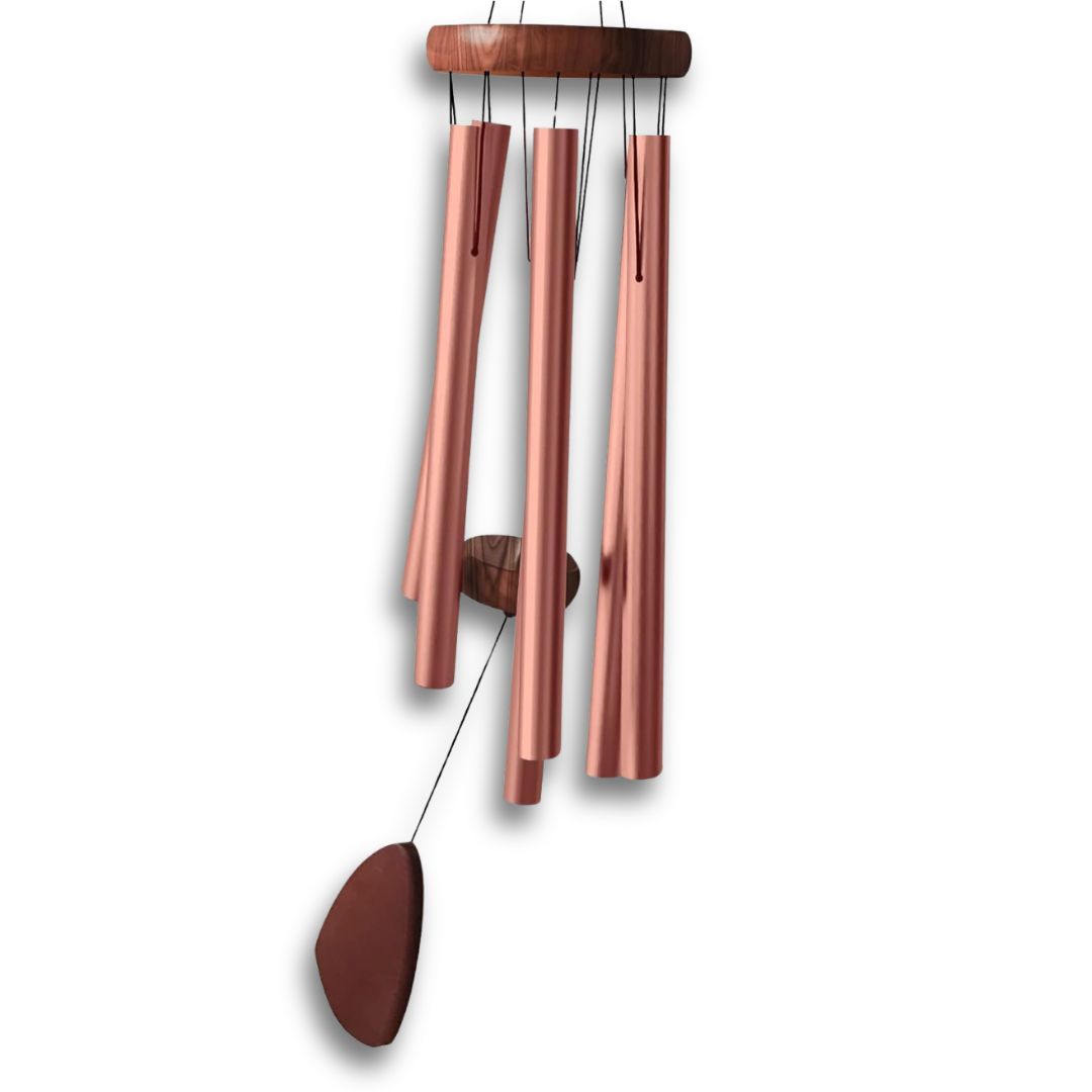 37" Large Aluminum Wind Chimes (Red)