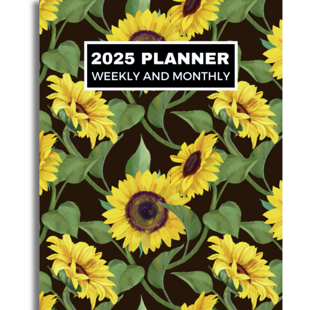 2025 Planner Sunflowers & Daisies