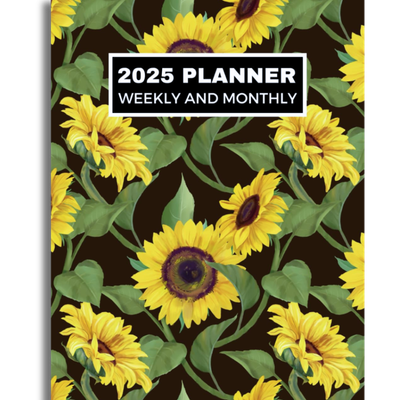 2025 Planner Sunflowers & Daisies
