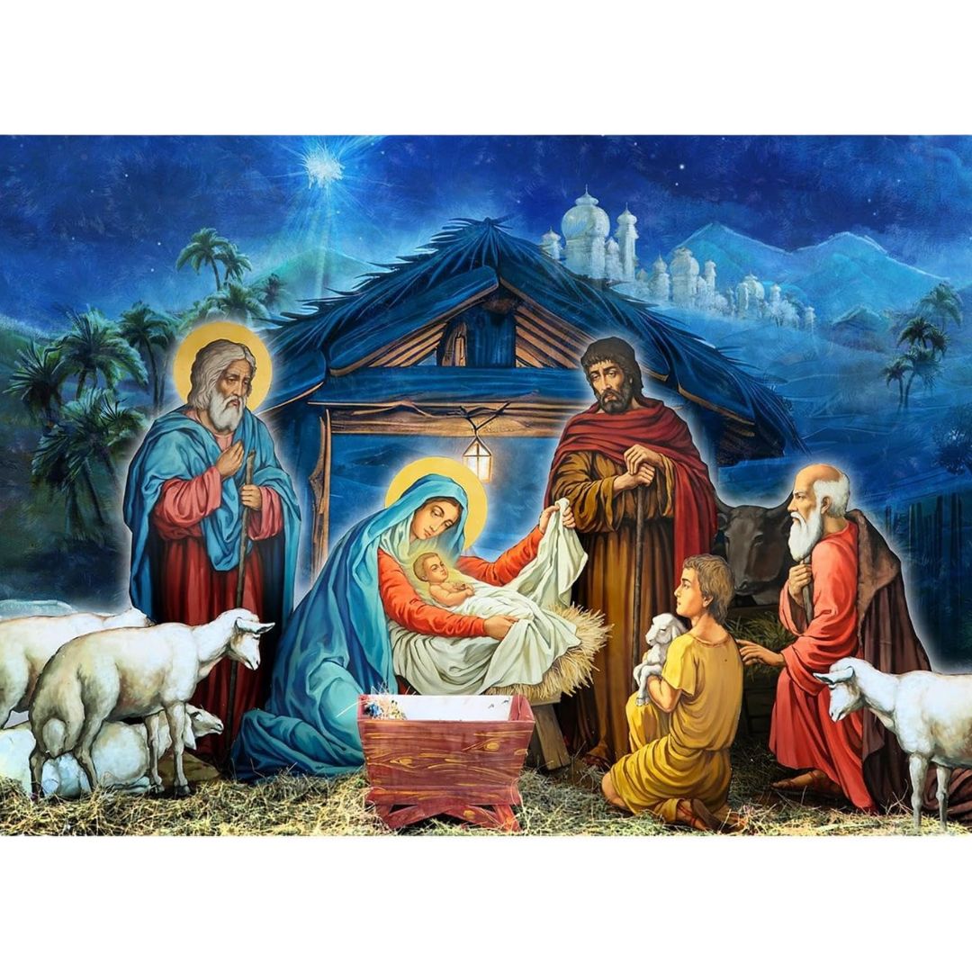 Nativity Tapestry (83"x59")