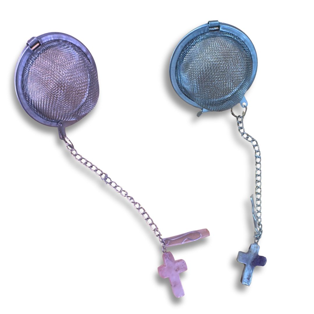 Crystal Cross Tea Infuser