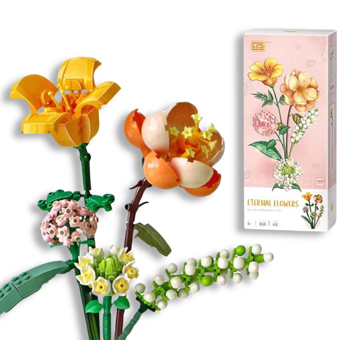 Eternal Flowers Bouquet Model Set