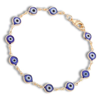 Evil Eye Clasp Bracelet