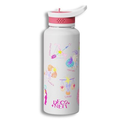 DecoNeit Zodiac Water Bottle (32 oz)
