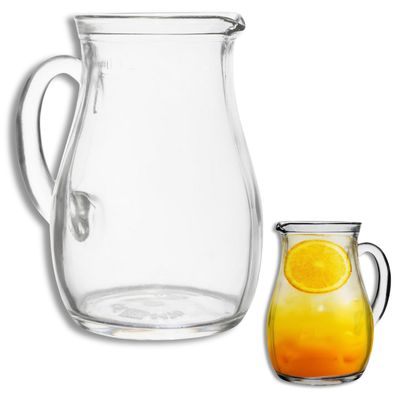 Amici Home Roxy Glass Mini Water Pitcher (9oz)