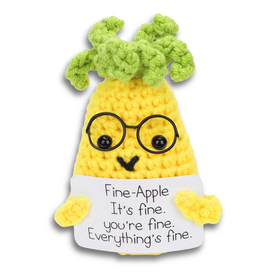 Crochet Emotional Support Pineapple