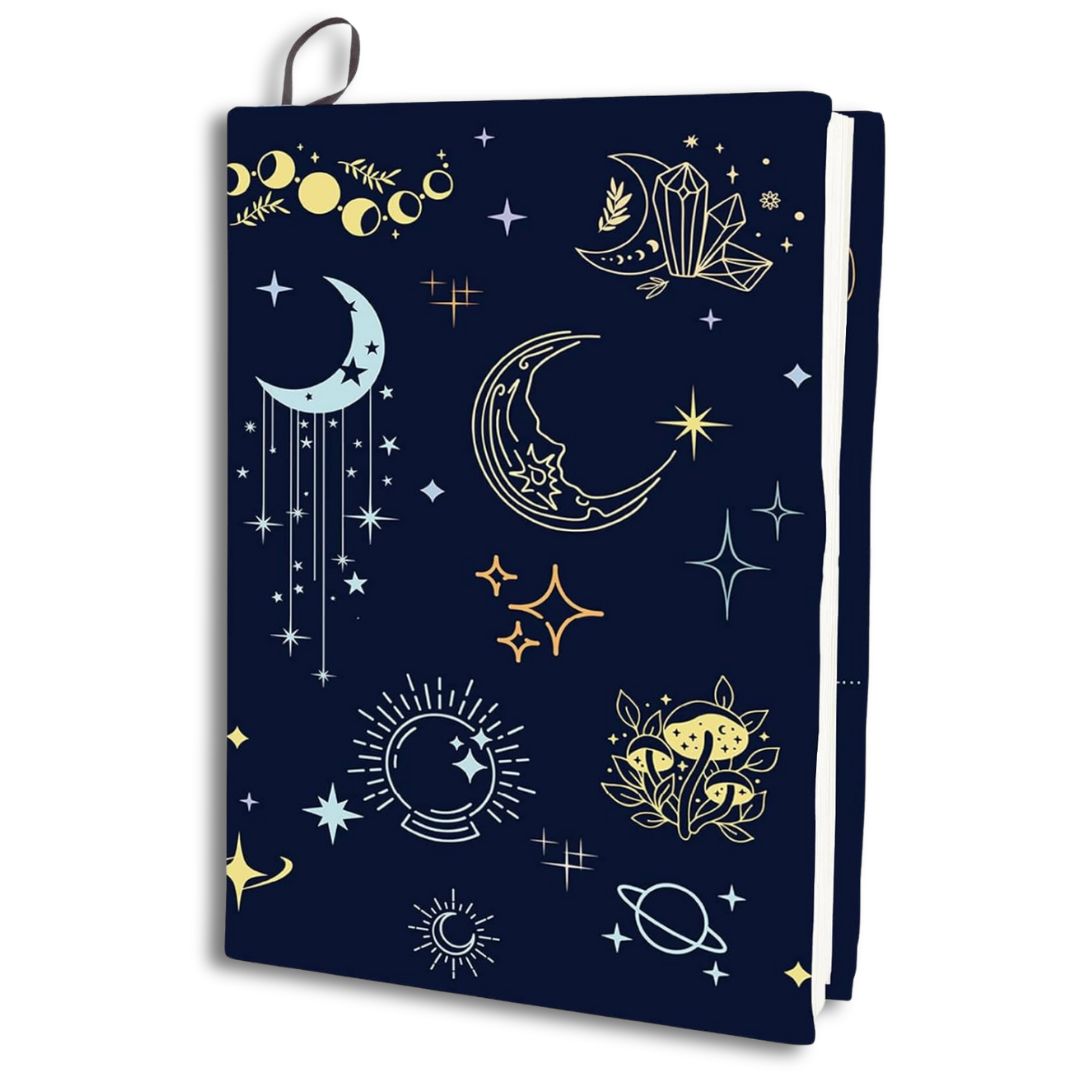 Crystals & Moons Nylon Book Protector