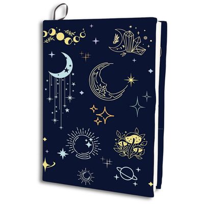 Crystals & Moons Nylon Book Protector