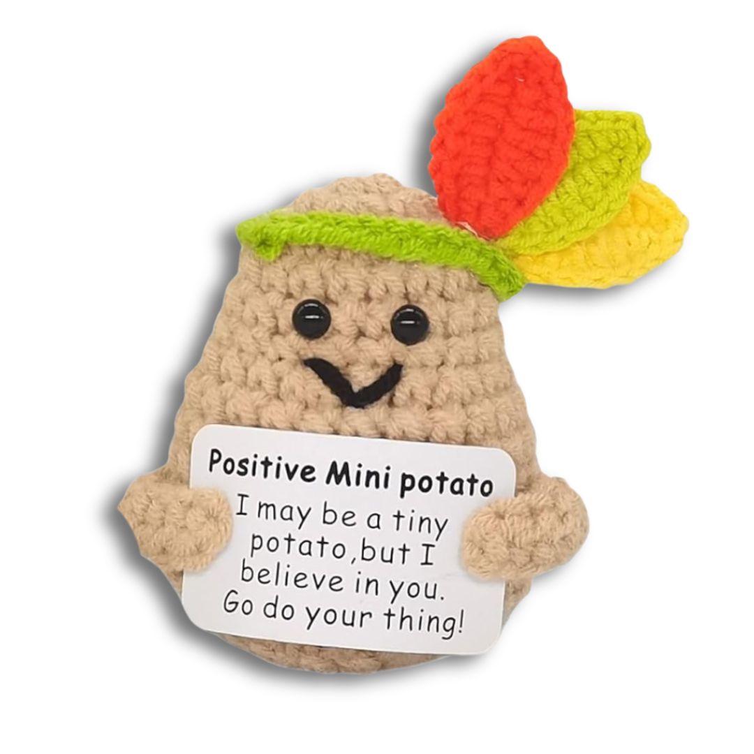 Crochet Positive Potato with Headress