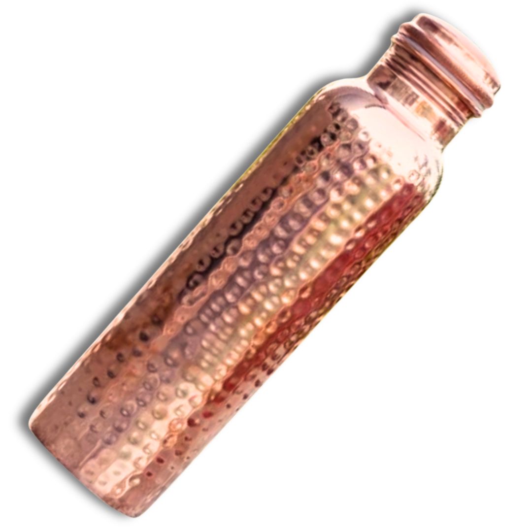 Hammered Copper Water Bottle